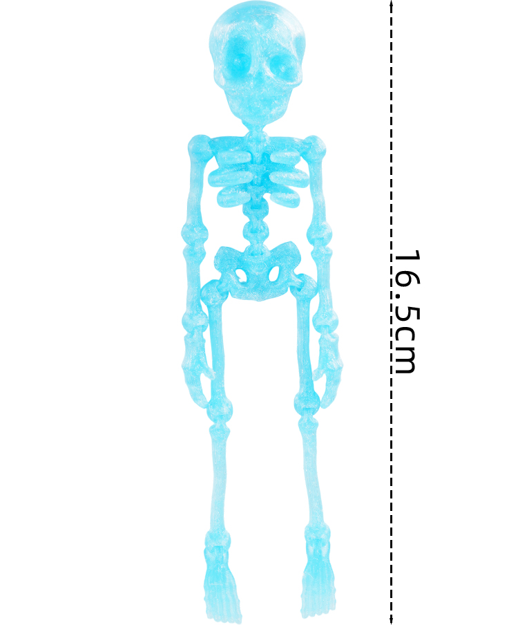 3d打印Poseable Skeleton Fridge Magnet磁吸骷髅骨架冰箱贴详情5