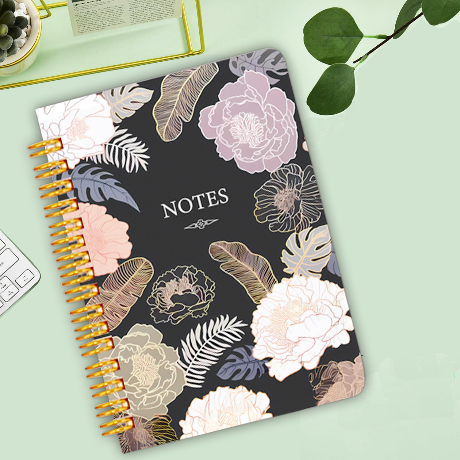 foryou A5精装线圈notebook笔记本横线现货展示详情5