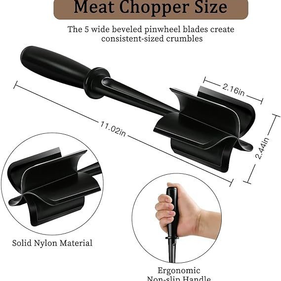 Meat Chopper Handheld meat Chopper, cooking scraper, meat shredder, stirring shovel, cross-border stock