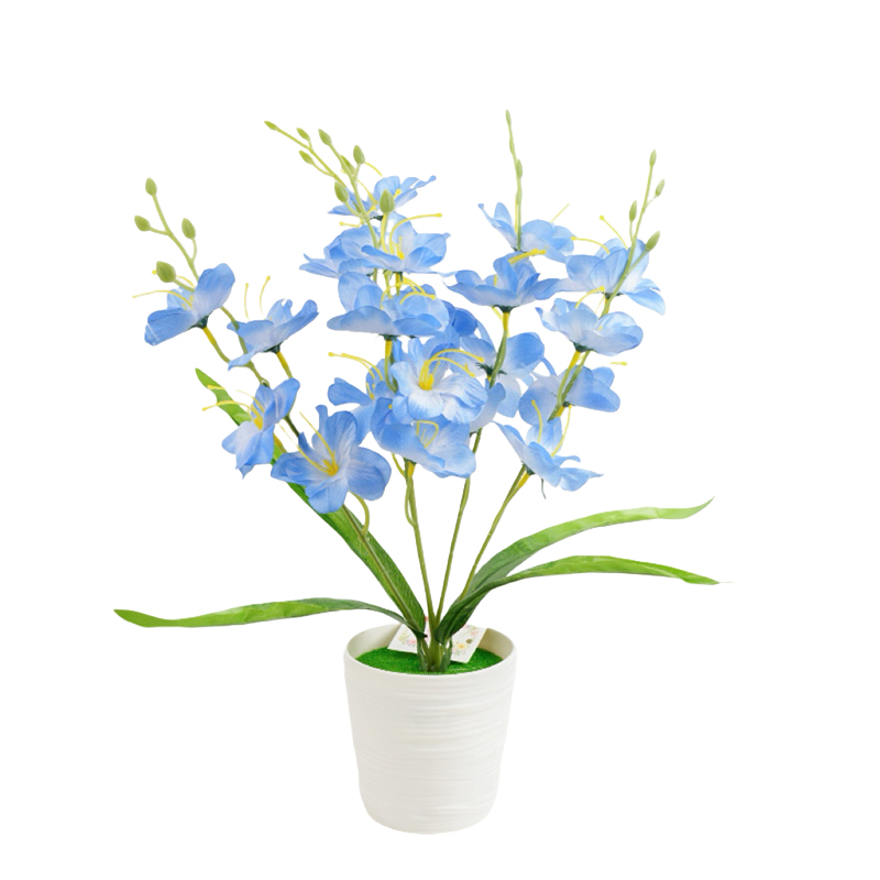 Home decoration, orchid potted plants, balcony, desk, office, hotel, Nordic plastic flowerpots Application Scenario