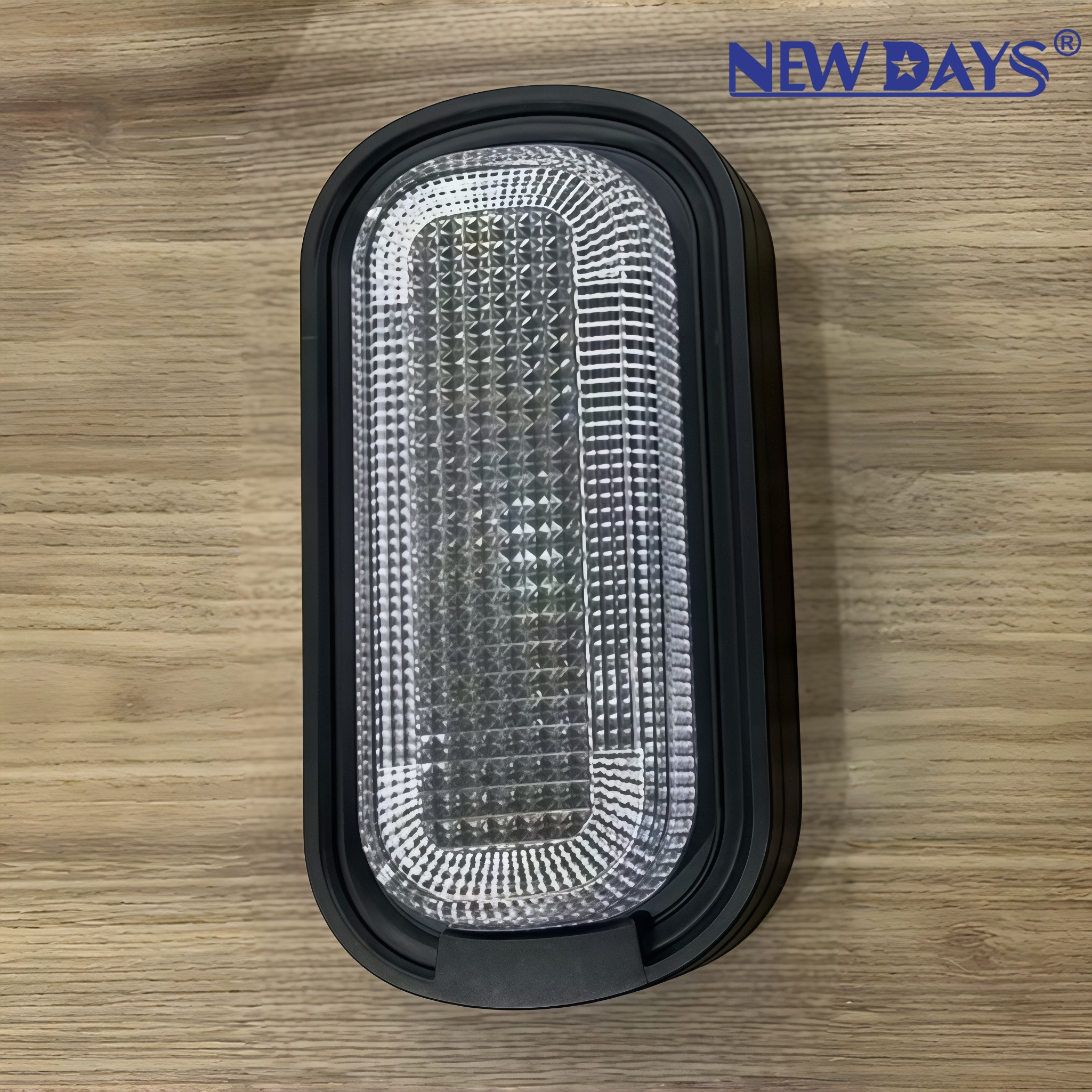 NEWDAYS brand cross-border new LED double-cover moisture-proof lamp, indoor and outdoor corridor wall lamp, waterproof high-brightness ceiling lamp, energy-saving lighting wall-mounted lamp, floodlight, outdoor details Picture