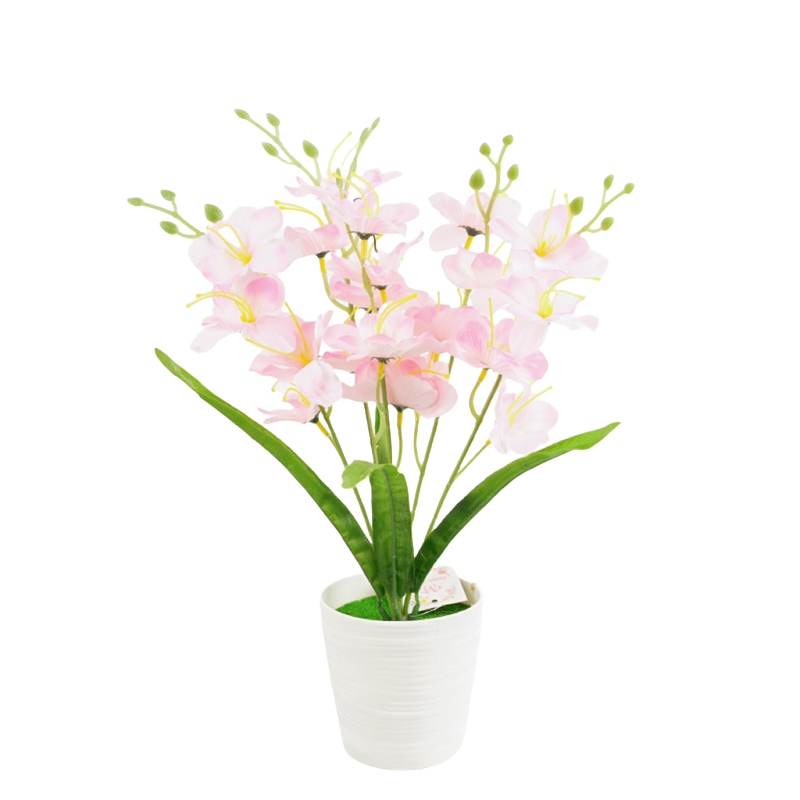 Home decoration, orchid potted plants, balcony, desk, office, hotel, Nordic plastic flowerpots detail image 3