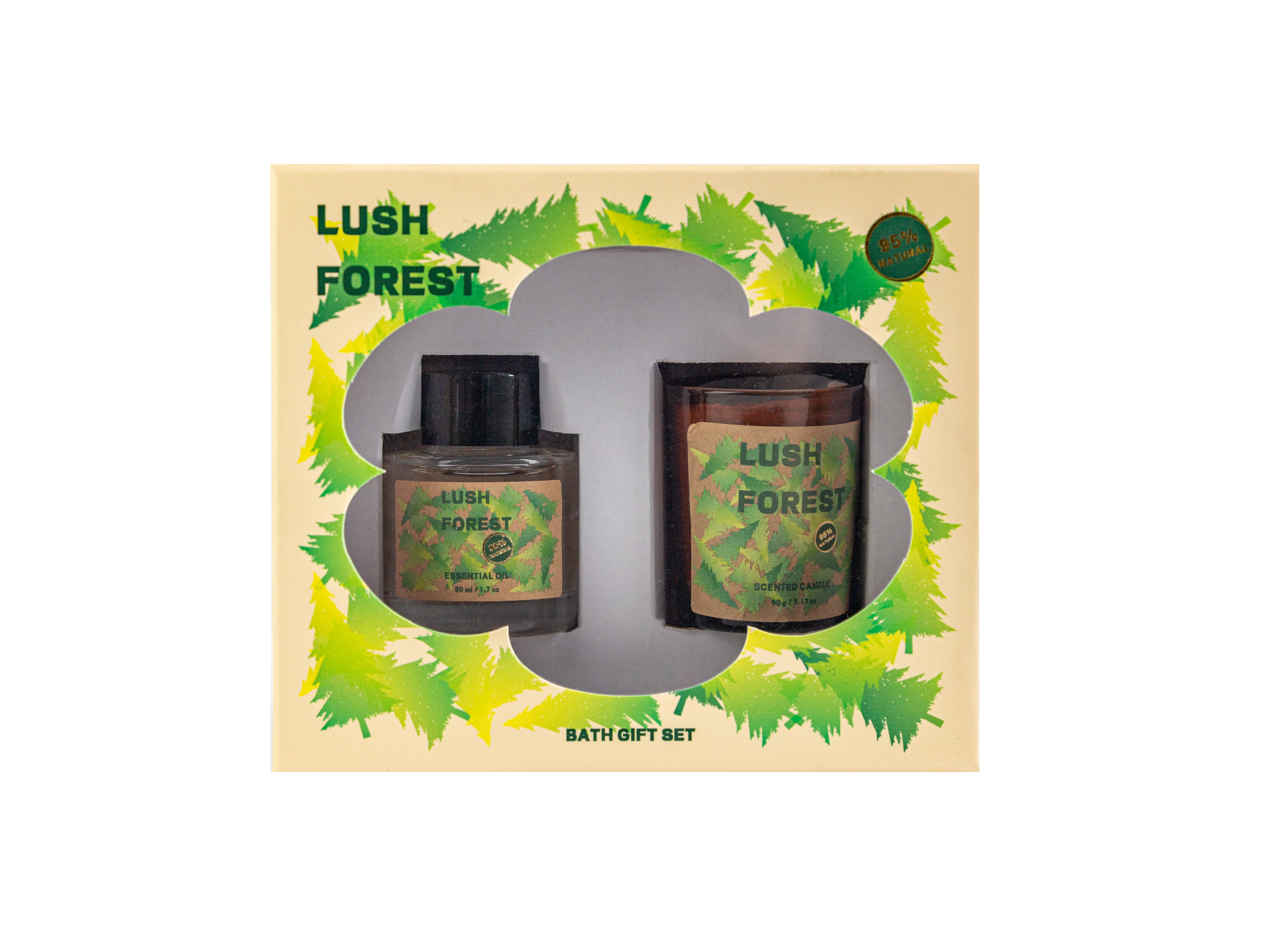 Customizable scented body wash, bath salt, souvenir, gift box, exquisite Chinese-style gift box, body care set, scented candles, essential oil gifts Application Scenario