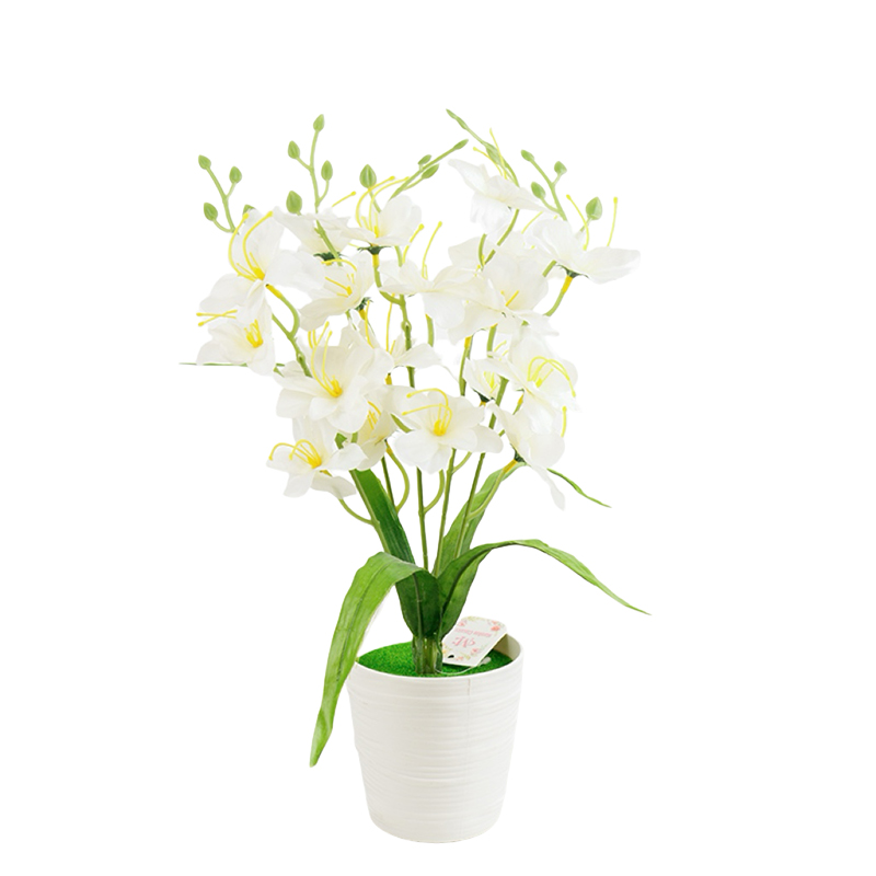 Home decoration, orchid potted plants, balcony, desk, office, hotel, Nordic plastic flowerpots detail image 7