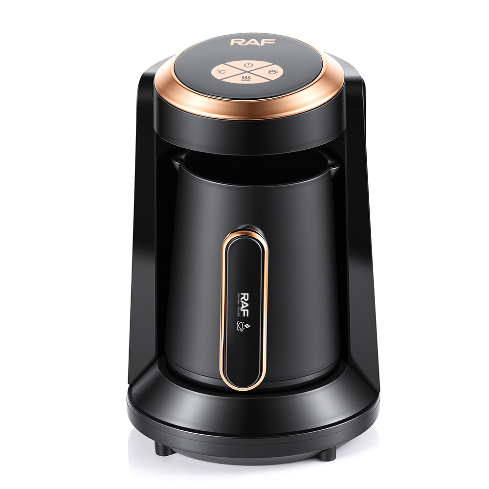 RAF European standard cross-border Turkish coffee pot, high-temperature resistant hot water kettle for brewing coffee, visual one-click operation coffee machine details Picture