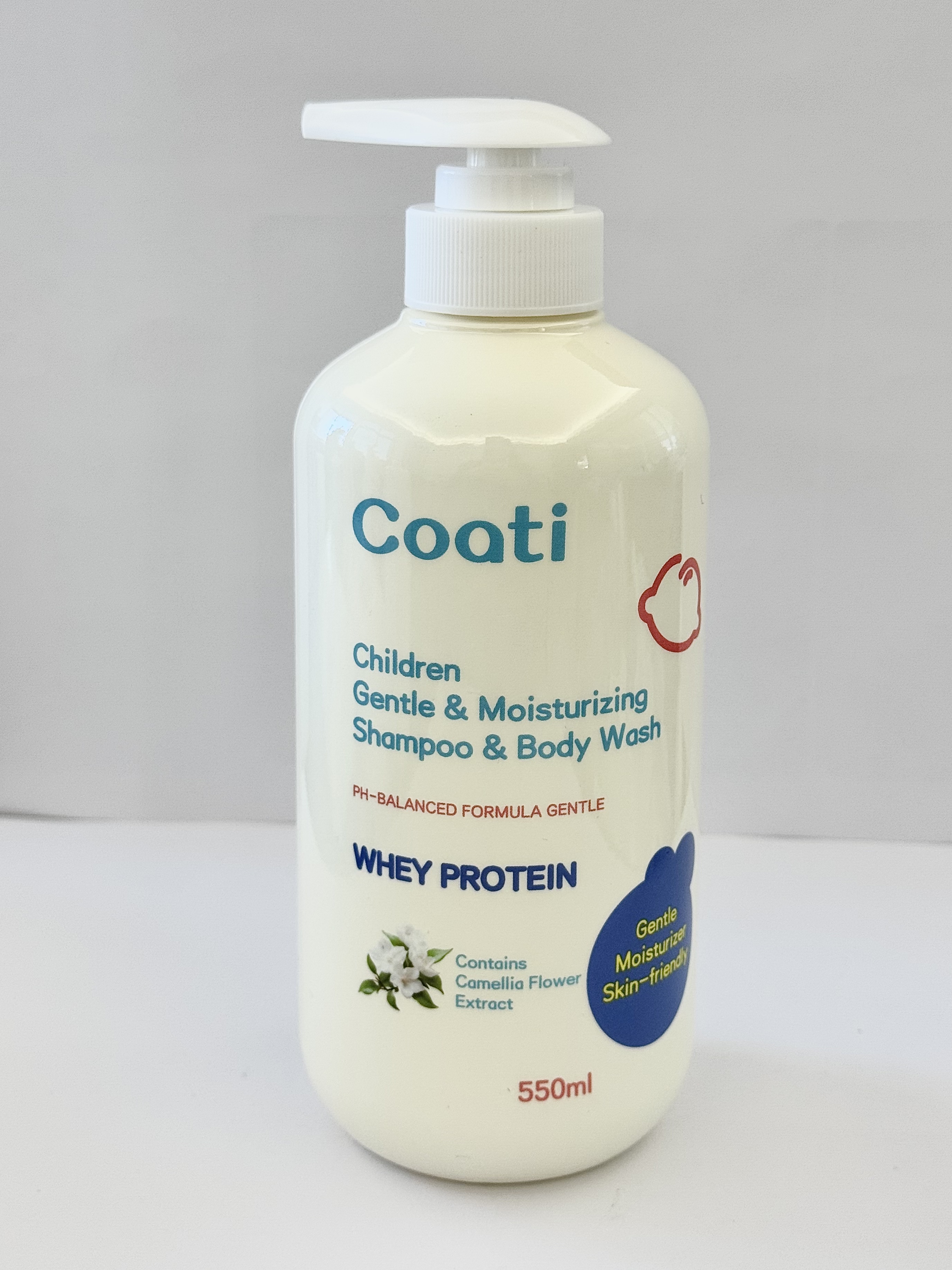 Coati Extra Care Shampoo and Body Wash bottle Specification image