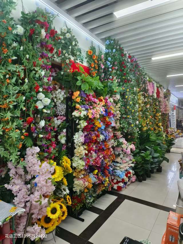 Chinese-style artificial lotus, artificial flower, silk flower, lotus, Buddha hall flower table, home decoration, plastic ornaments, living room ornaments, artificial flowers, wedding artificial plant wall, artificial flower waterfall detail image 10