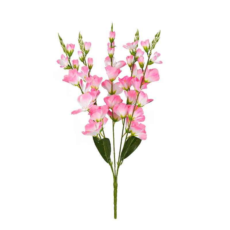 Direct supply of artificial gladiolus and Phalaenopsis for modern home living rooms, balconies, dining tables, plastic silk flowers, artificial flowers, decorative items, high-end artificial flowers, wedding artificial flowers, waterfalls, artificial plant walls, artificial flowers detail image 5