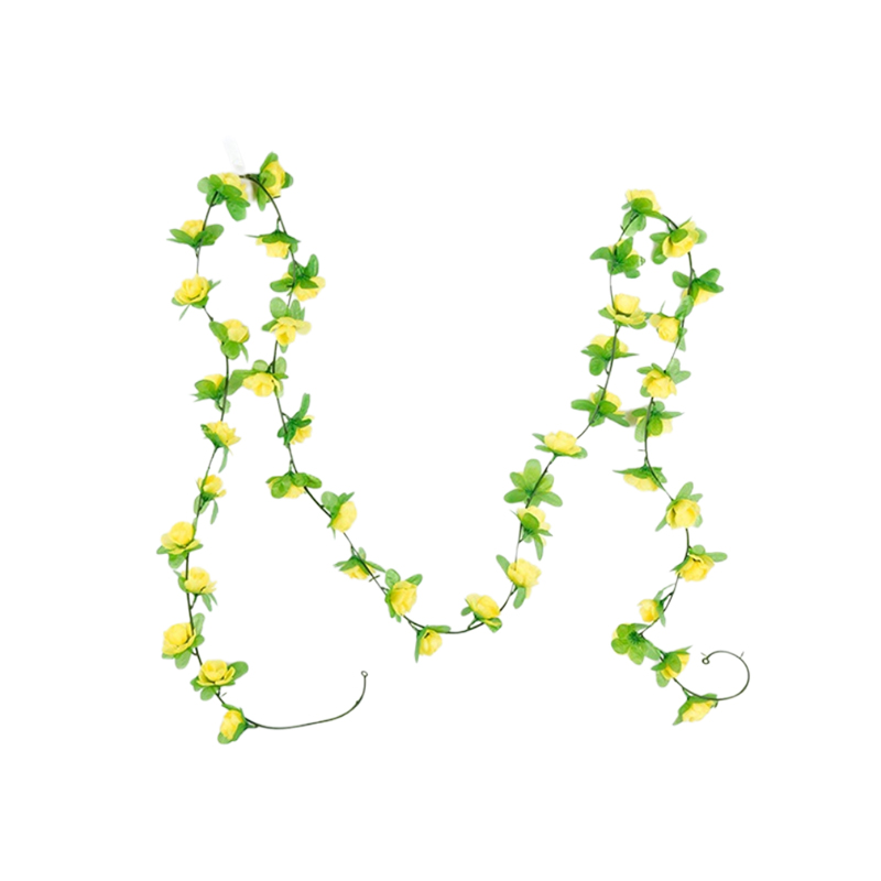 Apple flower strips, rattan strips, decorative vines, artificial flowers, hanging pipes, wall hanging, indoor green plants, long strip flowers, living room wisteria flowers, artificial flowers, rattan strips, rattan weaving Application Scenario