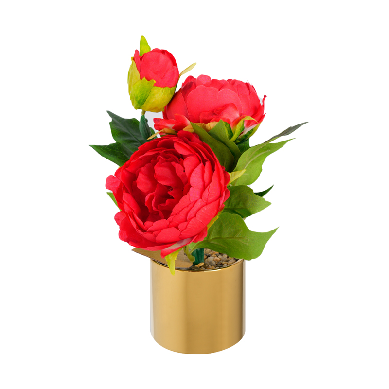 ins simulaciones peonías cerámicas ideas macetas decoración jardinería flores falsas mesa bonsai colocación regalo Specification image