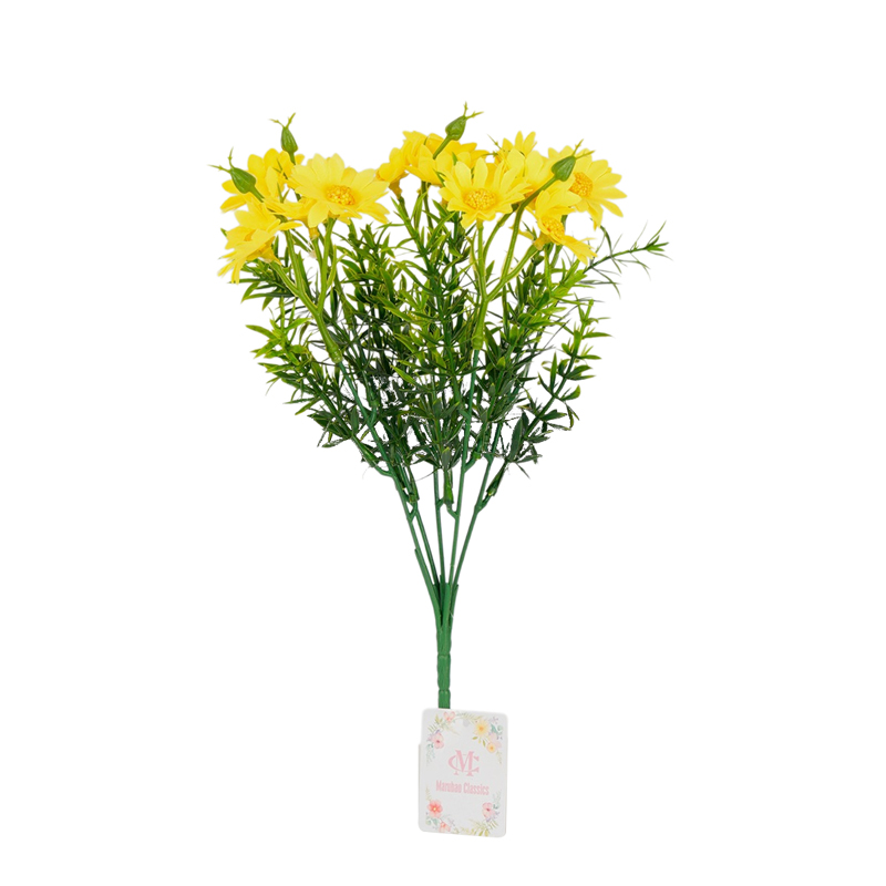 Daisies, artificial flowers, artificial flowers, single green plants, photo props, bedroom and living room table ornaments, decorative small ornaments, artificial plants, wall artificial flowers, wedding artificial flowers detail image 6