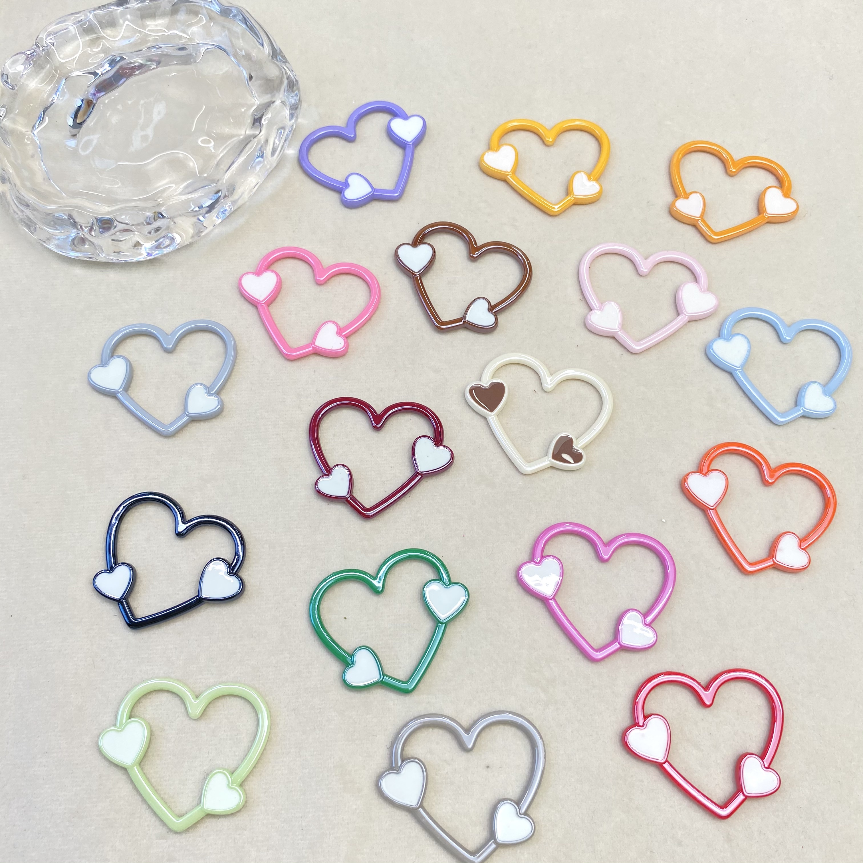 树脂配件/奶油胶配件/配件/米珠/DIY白底实物图