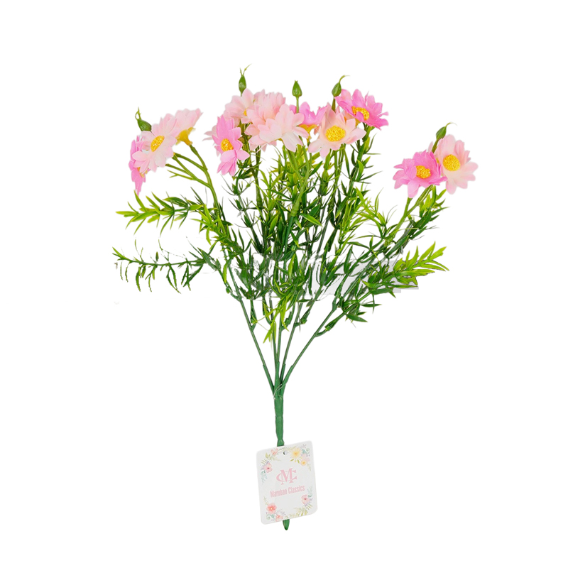 Daisies, artificial flowers, artificial flowers, single green plants, photo props, bedroom and living room table ornaments, decorative small ornaments, artificial plants, wall artificial flowers, wedding artificial flowers detail image 5