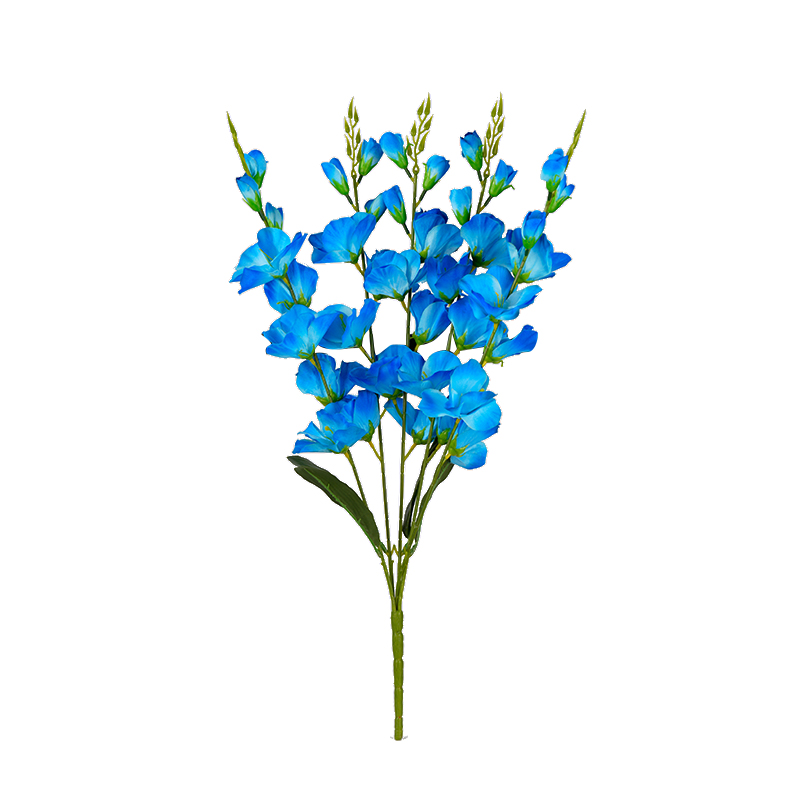 Direct supply of artificial gladiolus and Phalaenopsis for modern home living rooms, balconies, dining tables, plastic silk flowers, artificial flowers, decorative items, high-end artificial flowers, wedding artificial flowers, waterfalls, artificial plant walls, artificial flowers detail image 2