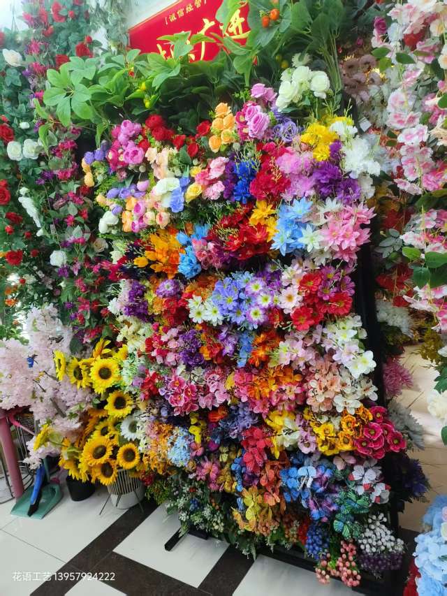 Artificial dried flowers, reeds, potted plant decorations, artificial flower and reed ornaments, Nordic ins style artificial flowers, artificial flowers, wedding artificial plant walls detail image 19