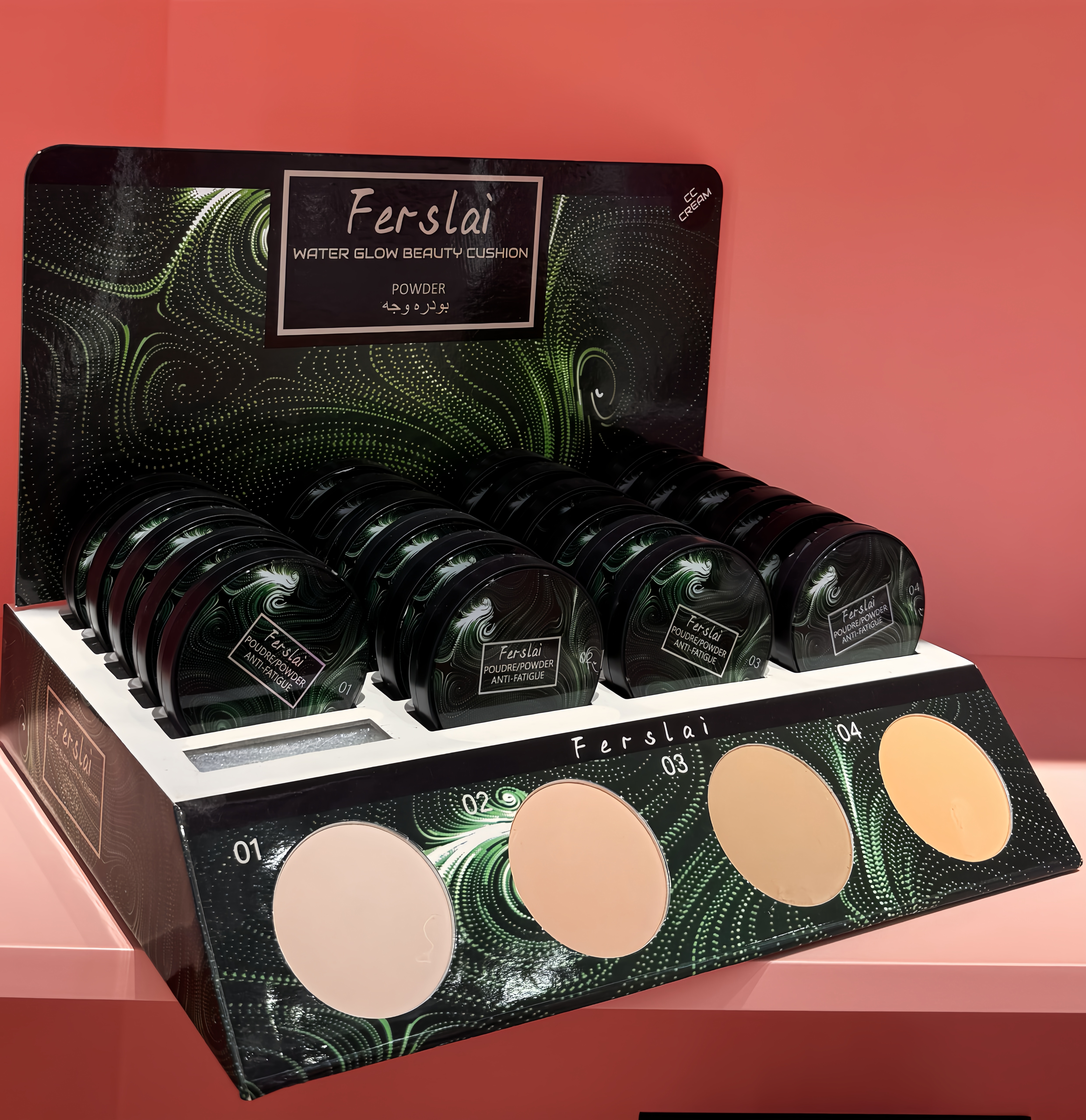 Custom Water Glow Beauty Cushion Powder-Loveme Beauty&4color details Picture