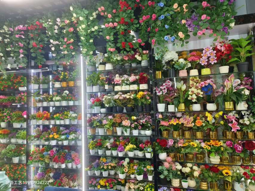 Artificial rose vines, artificial flower vines, living room air conditioners, wedding room decoration, winding and shielding, plastic vine plants, artificial flowers, waterfall artificial flowers, wedding artificial plants, wall artificial flowers detail image 8