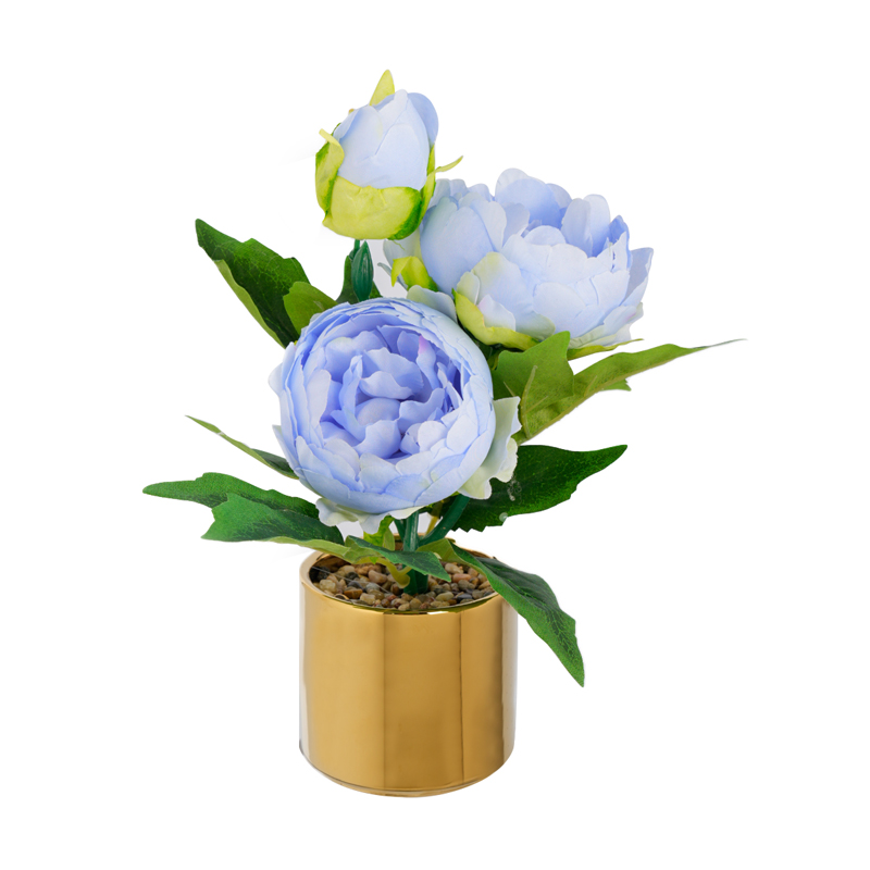 ins simulaciones peonías cerámicas ideas macetas decoración jardinería flores falsas mesa bonsai colocación regalo detail image 5