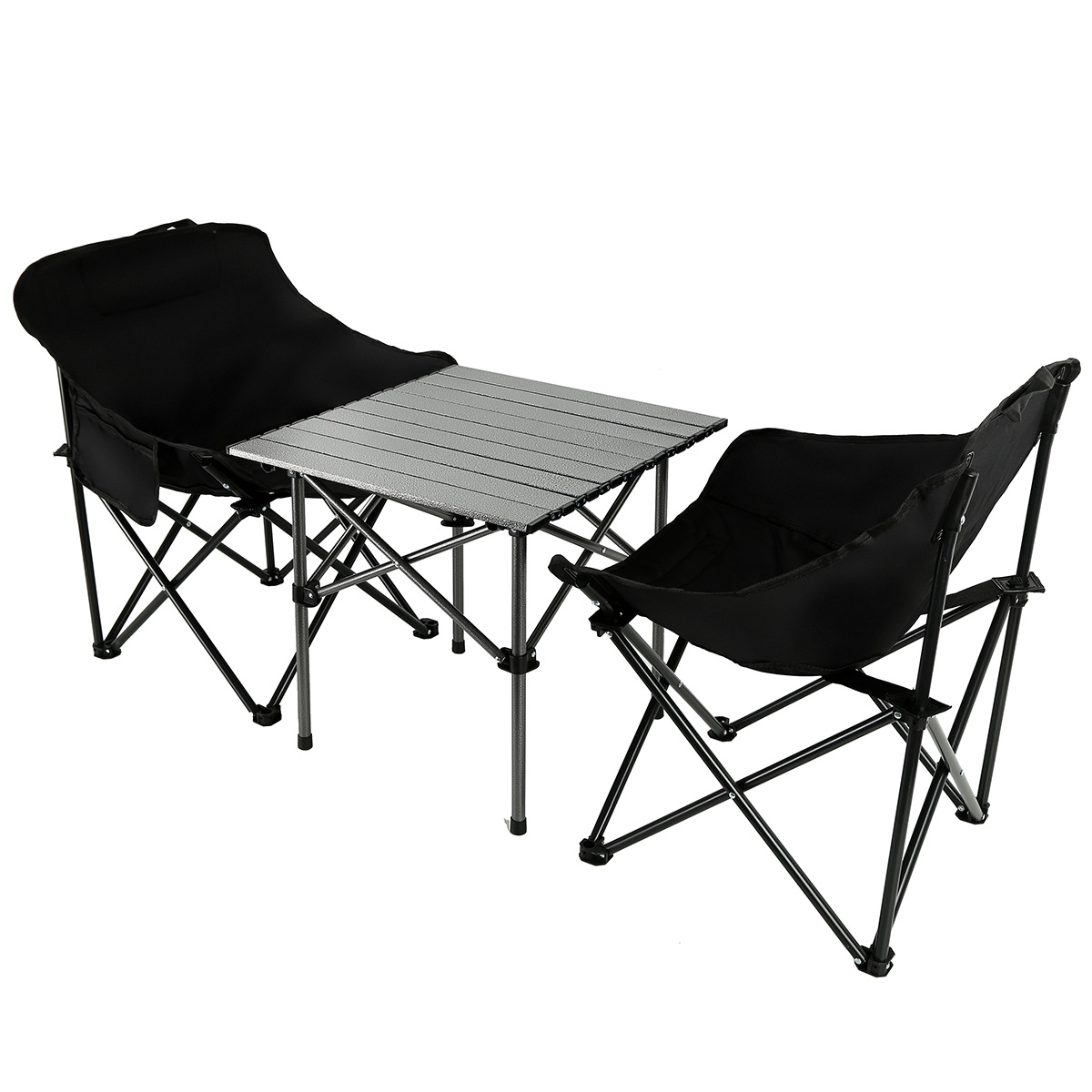 Outdoor folding table, portable camping egg roll table, picnic table, night market stall folding square table, folding egg roll table, outdoor outdoor set supplies, picnic folding table Item Picture