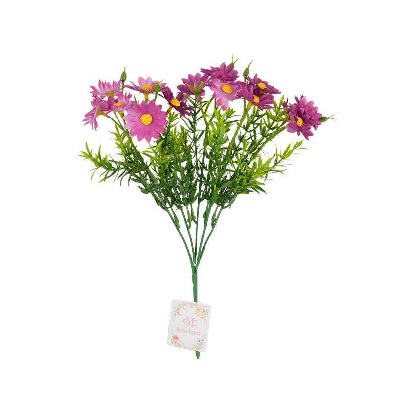 Daisies, artificial flowers, artificial flowers, single green plants, photo props, bedroom and living room table ornaments, decorative small ornaments, artificial plants, wall artificial flowers, wedding artificial flowers detail image 7