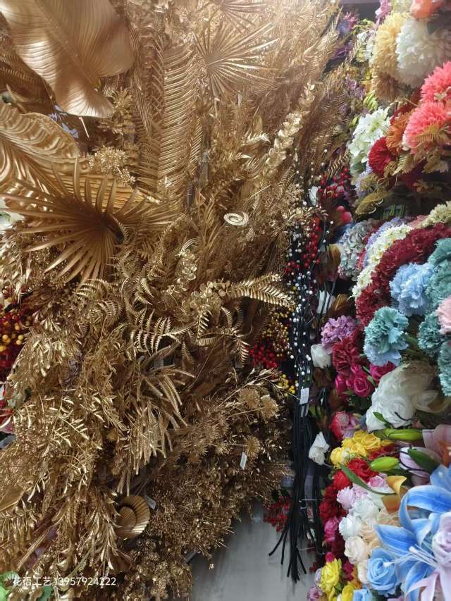 Artificial flower and vine ornaments, lilies, plant vines, living room ceiling decoration, air conditioning pipe winding, artificial flowers, climbing vines, artificial flowers, wedding artificial plant walls, artificial flower waterfalls detail image 20