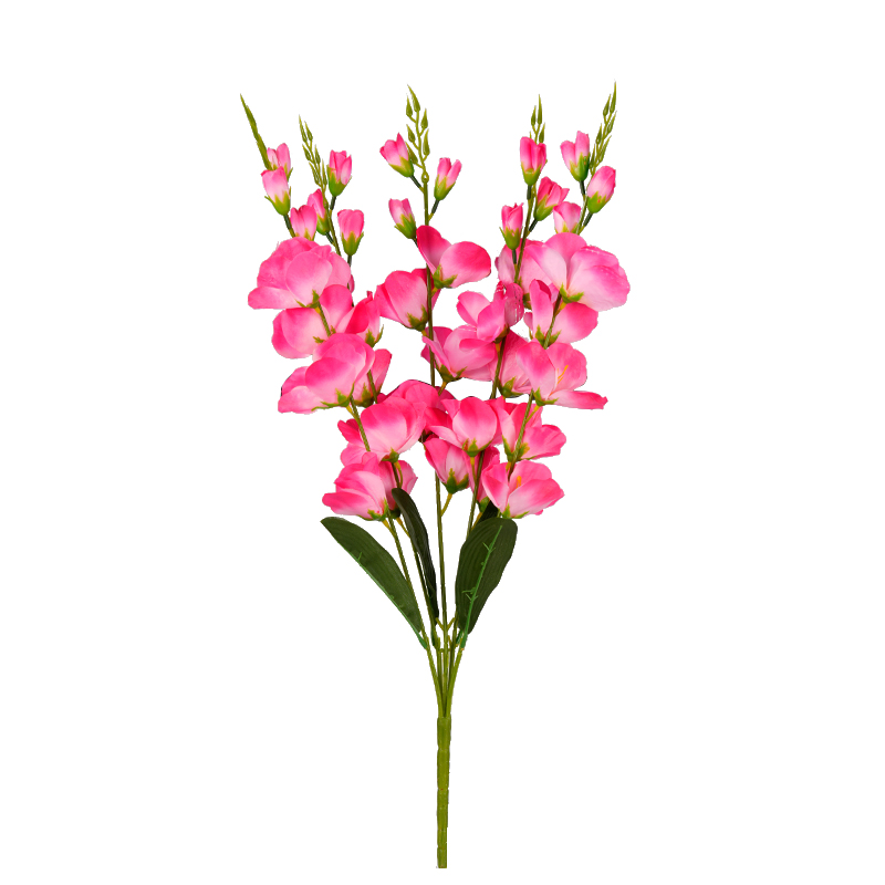 Direct supply of artificial gladiolus and Phalaenopsis for modern home living rooms, balconies, dining tables, plastic silk flowers, artificial flowers, decorative items, high-end artificial flowers, wedding artificial flowers, waterfalls, artificial plant walls, artificial flowers detail image 4