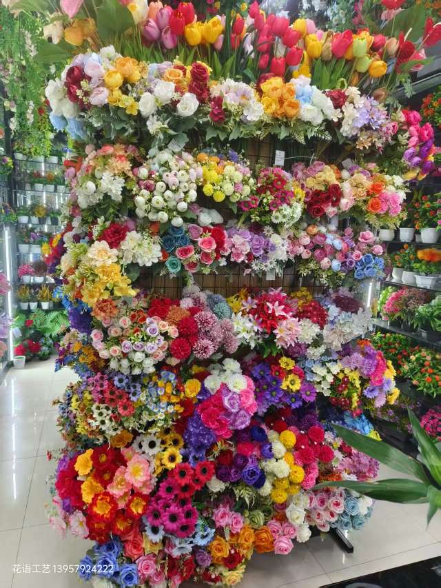 Daisies, artificial flowers, artificial flowers, single green plants, photo props, bedroom and living room table ornaments, decorative small ornaments, artificial plants, wall artificial flowers, wedding artificial flowers detail image 17