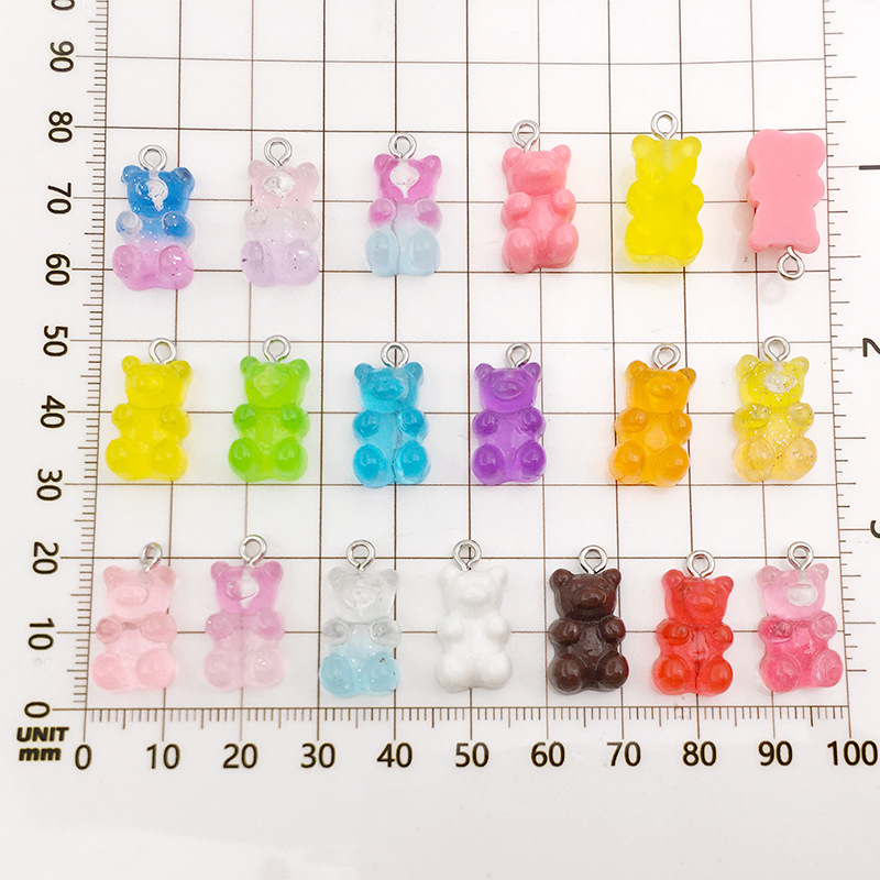 One simulated lollipop candy resin pendant, earrings, keychain, bag pendant, pendant, DIY accessory Specification image
