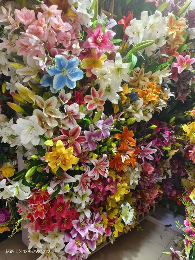 Artificial flower vine decoration, apple flower vine artificial flower, wedding cherry blossom artificial flower, air conditioning pipe ceiling winding and shielding vine artificial flower, waterfall artificial flower, wedding artificial plant wall artificial flower detail image 16