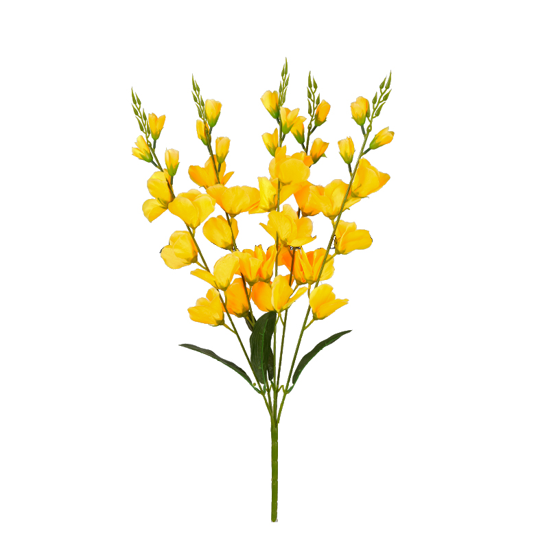 Direct supply of artificial gladiolus and Phalaenopsis for modern home living rooms, balconies, dining tables, plastic silk flowers, artificial flowers, decorative items, high-end artificial flowers, wedding artificial flowers, waterfalls, artificial plant walls, artificial flowers detail image 3