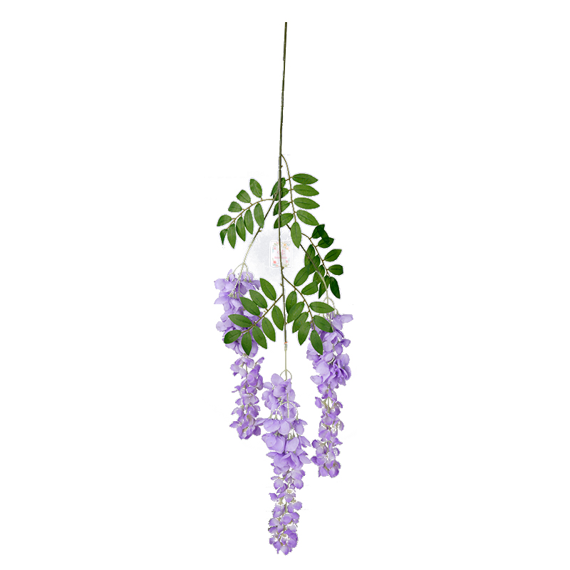 Artificial lily of the valley, artificial flower, suspended ceiling flower vine, indoor wedding decoration vine, plastic vine plant, artificial lily of the valley, hanging wind chime flower, long branch artificial flower, silk flower, hanging flower vine, wedding hall decoration flower, photo props Item Picture