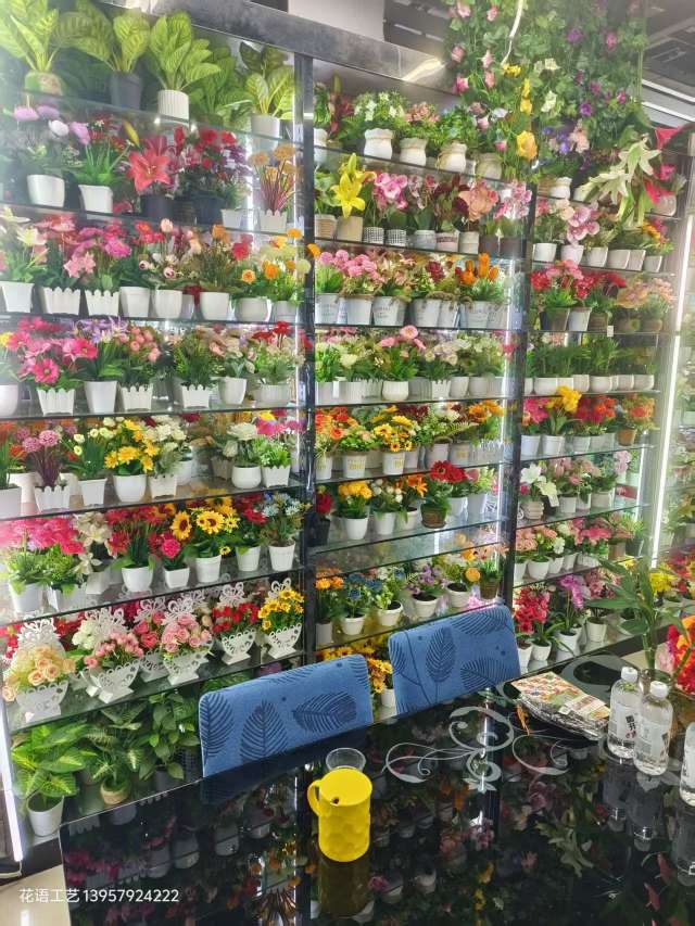 Carnation vine decoration, vine entwined artificial flower hanging pipe, wall hanging, indoor green plant, long strip flower, living room wisteria flower, vine weaving, hotel decoration detail image 15