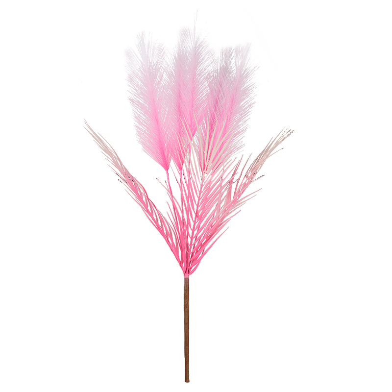 Internet-famous fireworks, single faux silk fabric, reed foxtail grass, home decoration, living room, wedding, multi-color reed artificial flowers, artificial flowers, waterfall artificial flowers, wedding details Picture