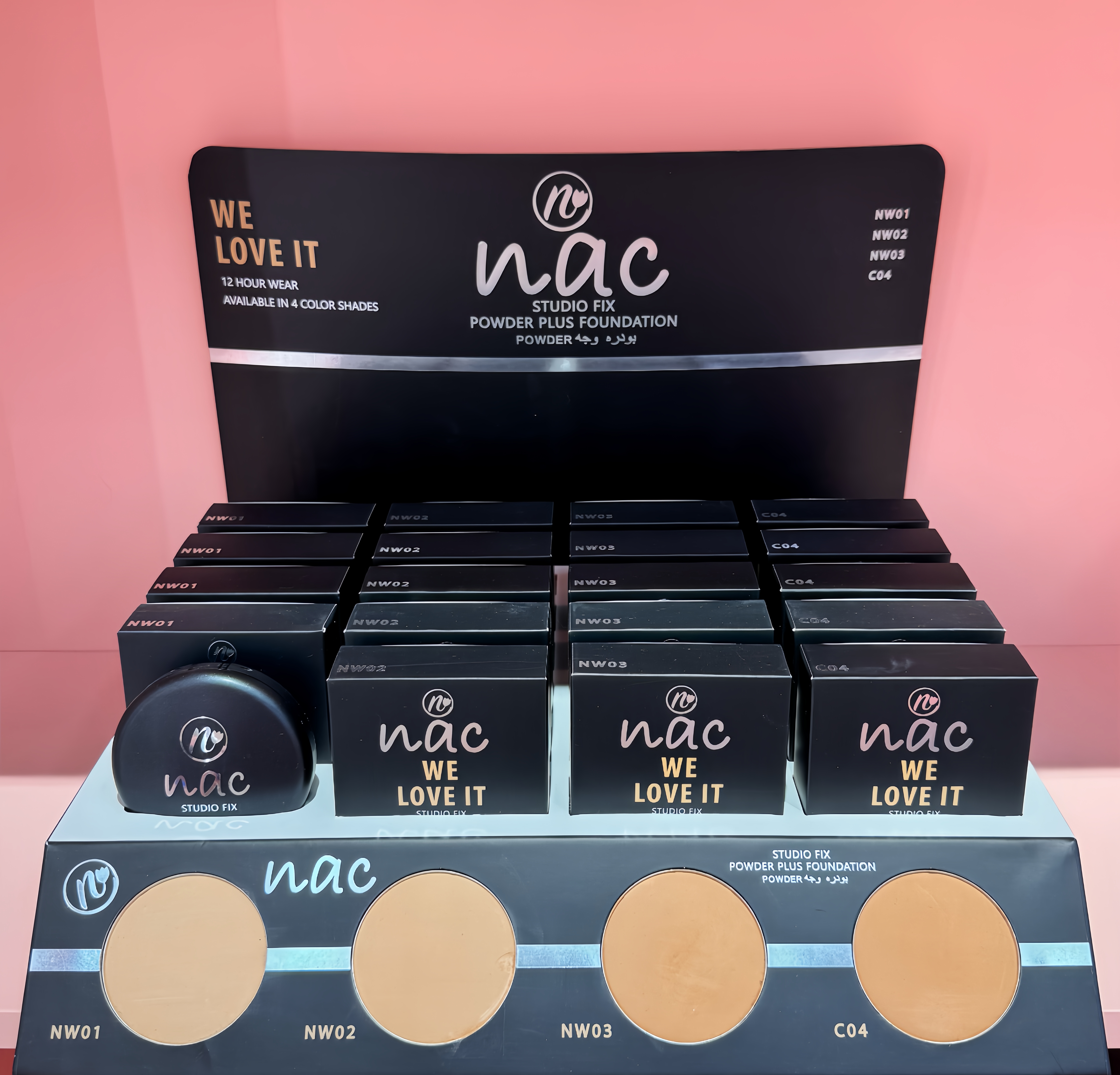 Custom Waterproof Oil-Control Powder -Loveme Beauty&4 colors