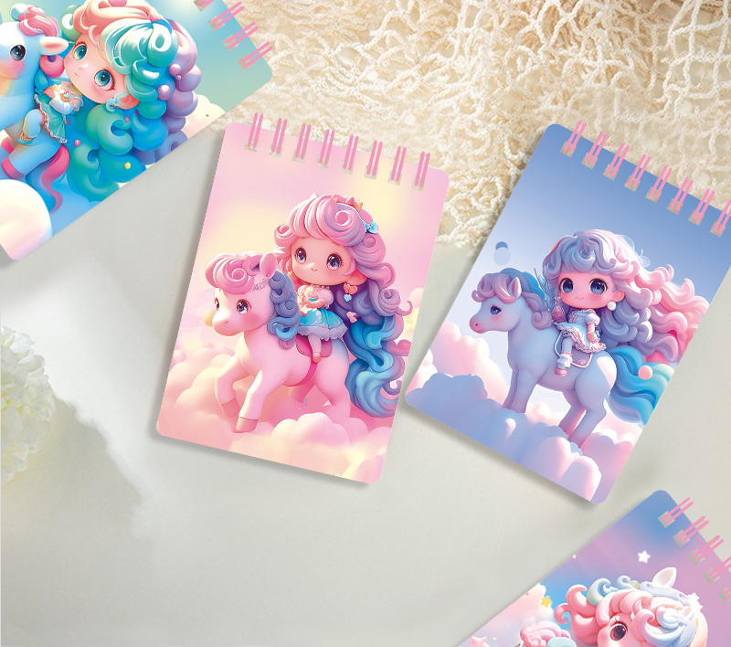 foryou A7小马精装线圈notebook笔记本横线现货展示盒详情4