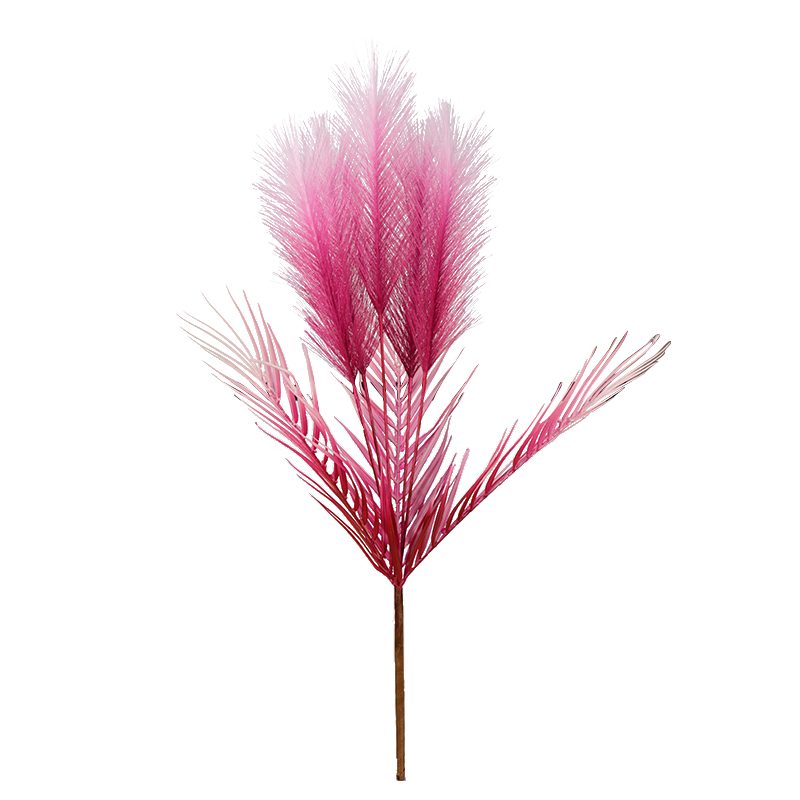 Internet-famous fireworks, single faux silk fabric, reed foxtail grass, home decoration, living room, wedding, multi-color reed artificial flowers, artificial flowers, waterfall artificial flowers, wedding Application Scenario