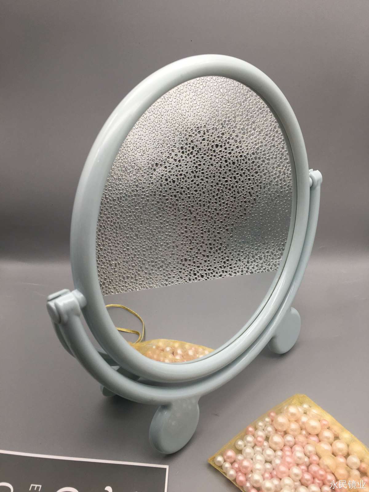 【永民镜业】076大号圆形 不易刮花 家用简约百搭 随时随地打造完美妆容