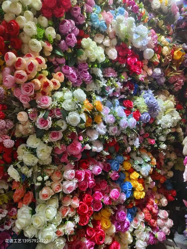 Artificial flower rattan decoration sunflower vine artificial flower wedding cherry blossom artificial flower air conditioning pipe ceiling winding and blocking vine artificial flower wedding artificial plant wall detail image 15