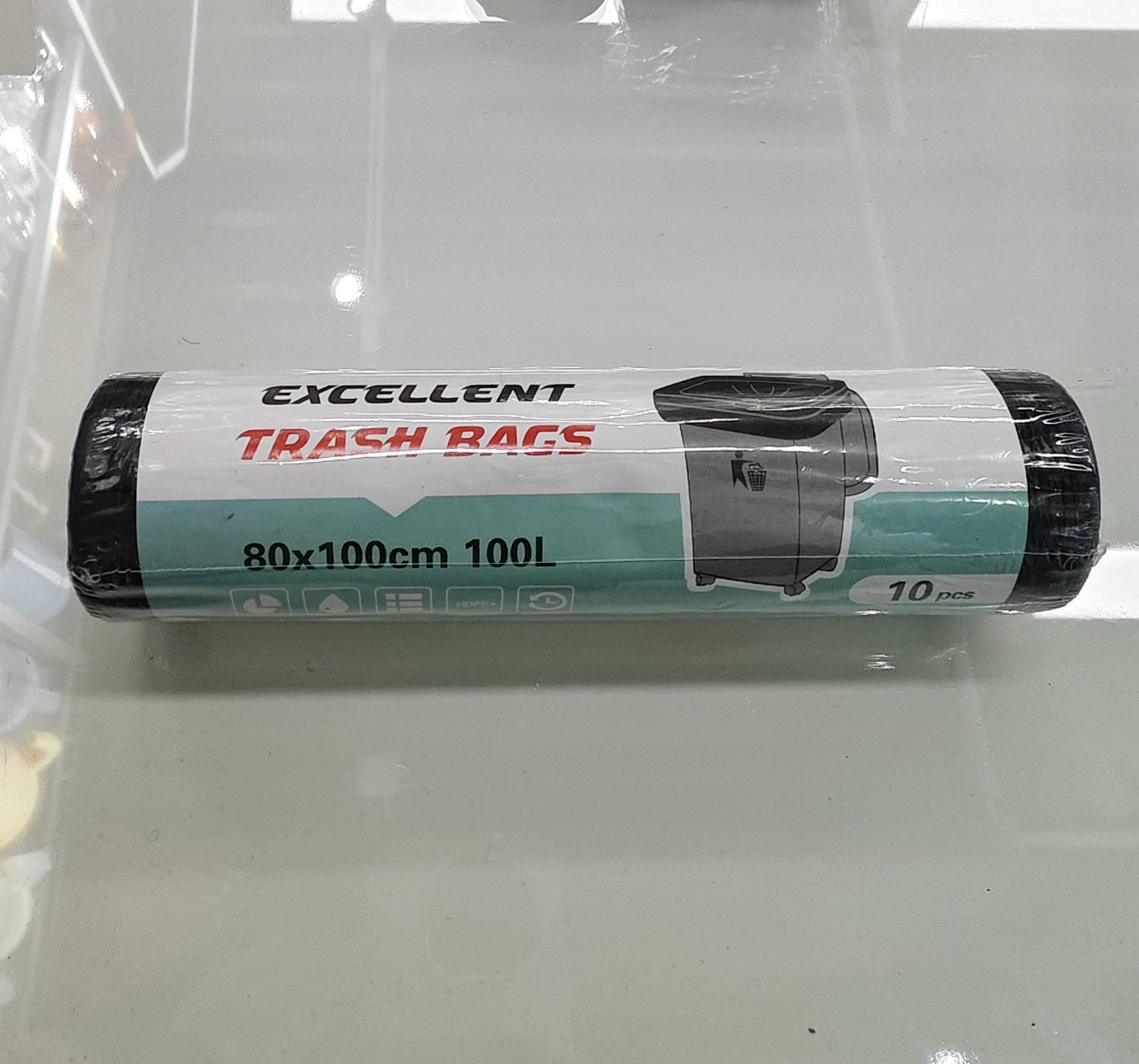 垃圾袋/拉圾袋加厚/垃圾袋塑料/大型垃圾袋/垃圾袋加厚白底实物图