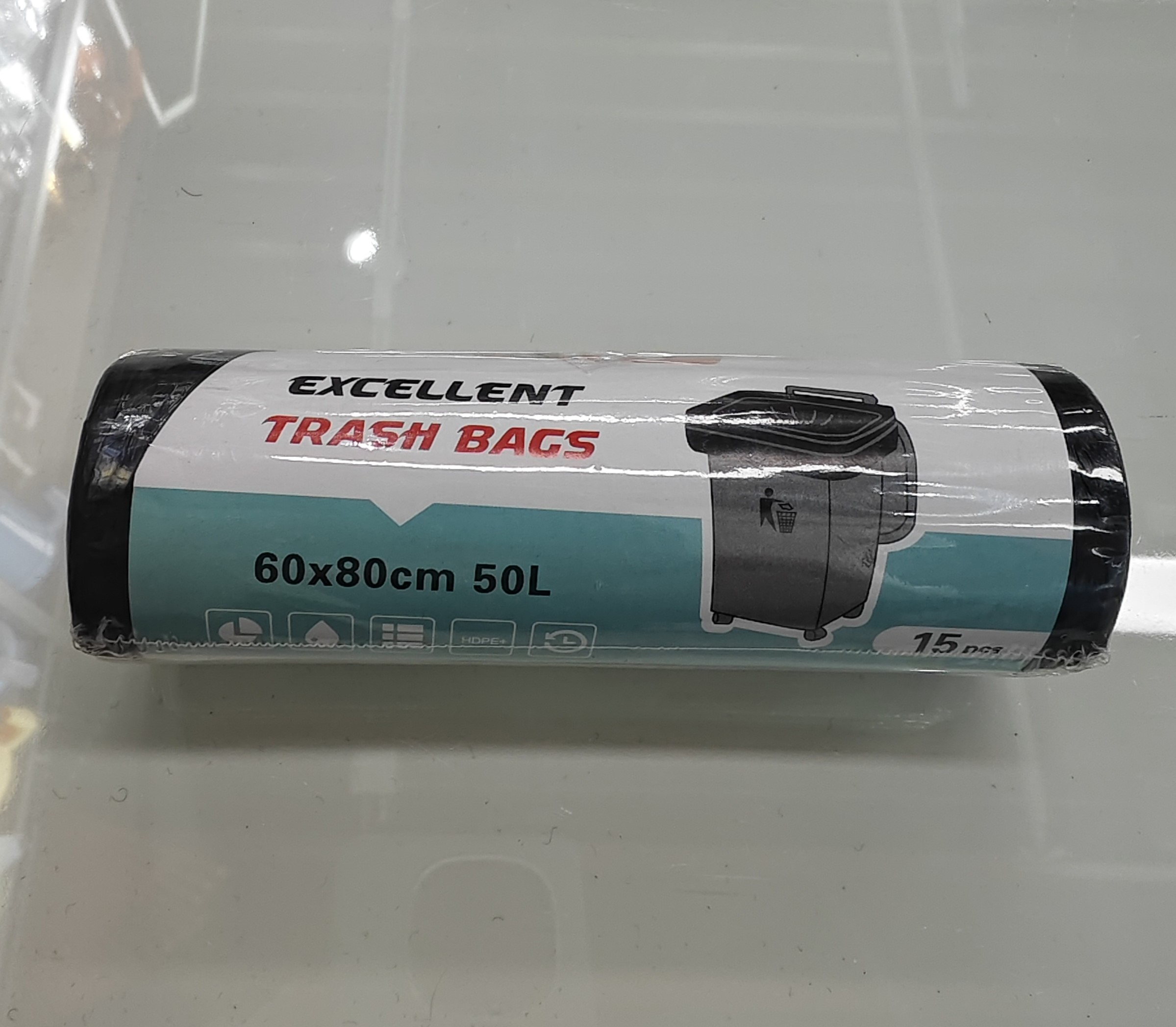 垃圾袋/拉圾袋加厚/垃圾袋塑料/大型垃圾袋/垃圾袋加厚白底实物图