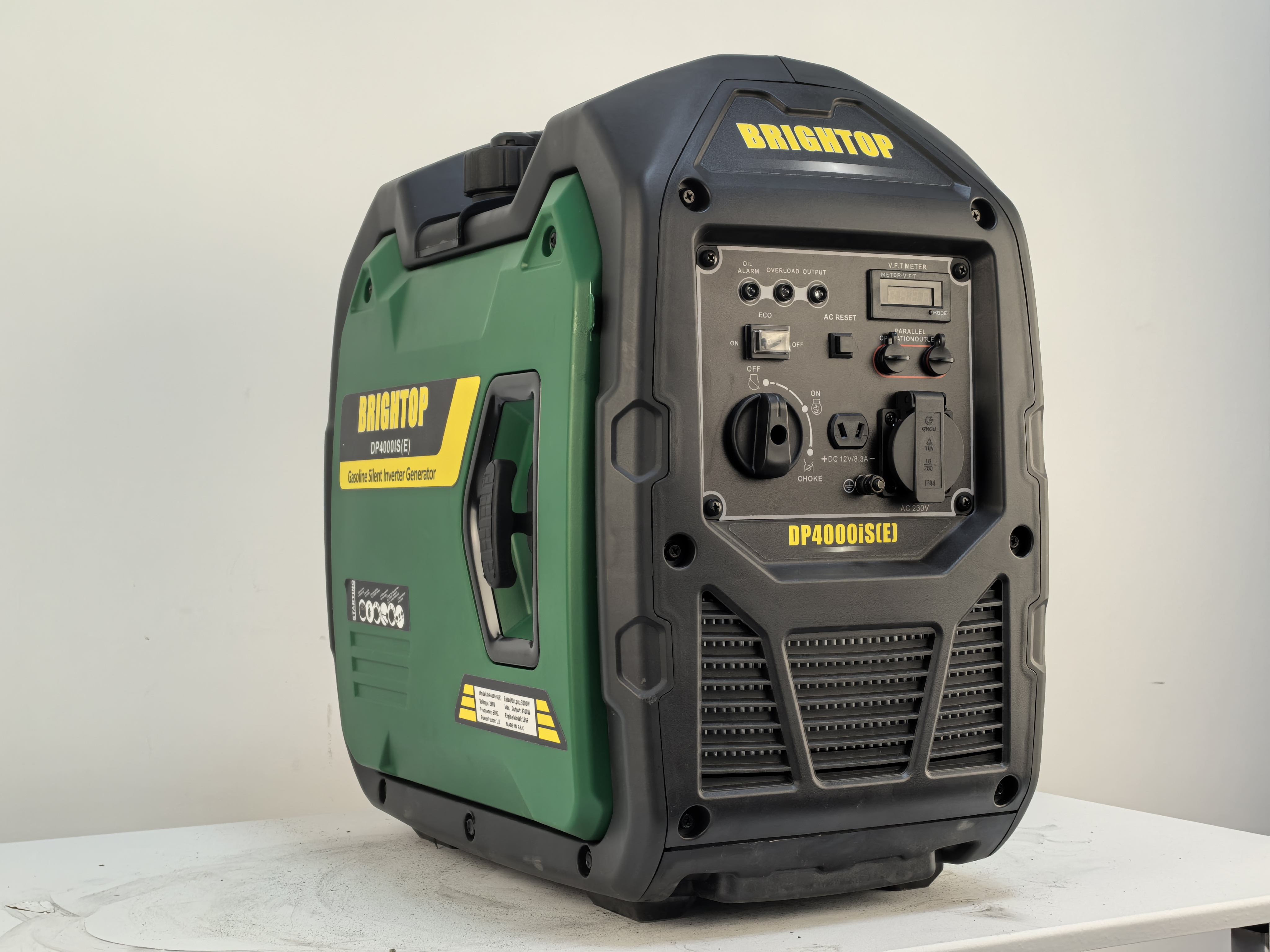 3KW/230V绿色静音变频发电机 汽车发电机 噪音低 电压稳定细节图