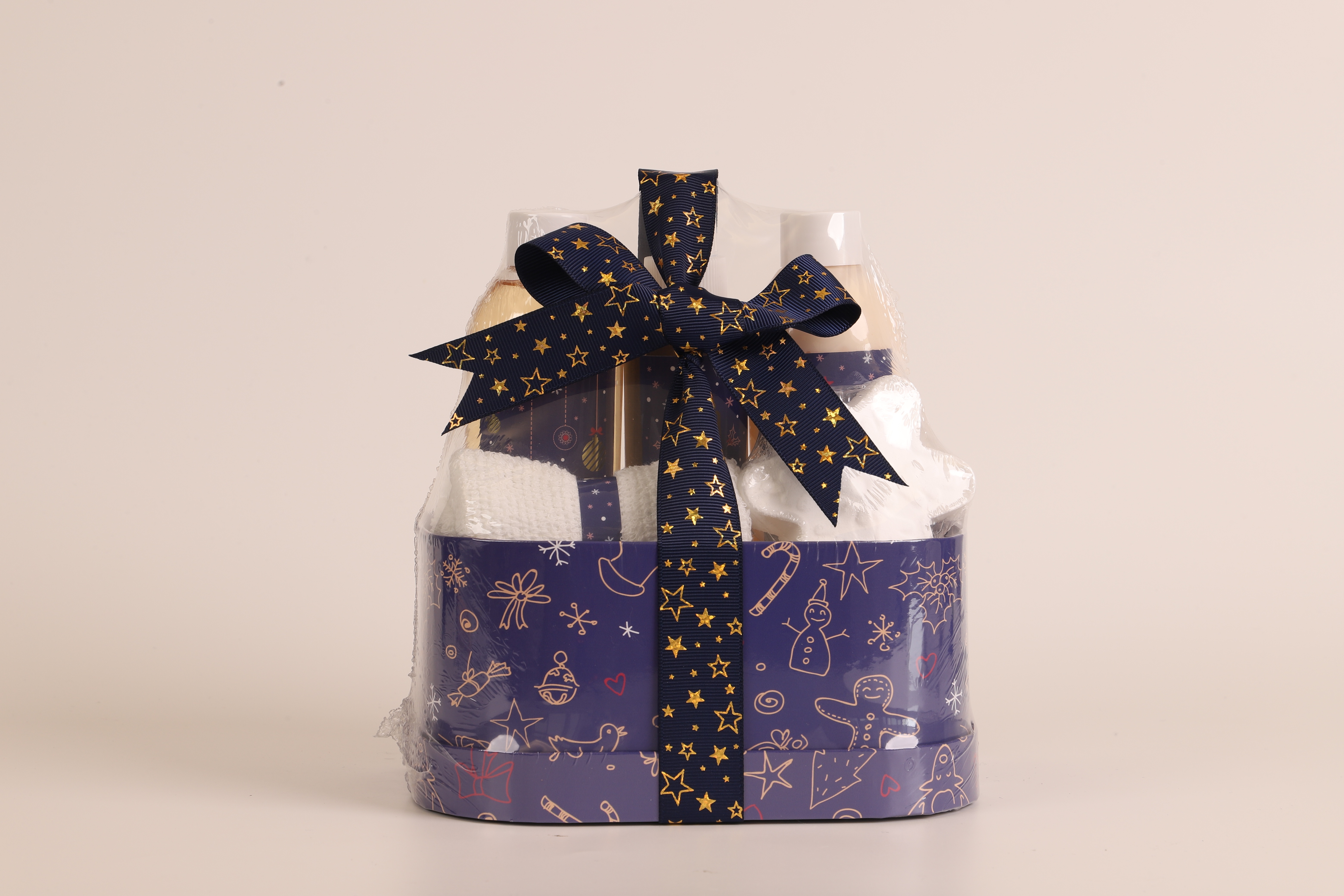 Christmas Element Gift Box set, personal care products, warm and practical gifts, body lotion, body wash, fragrance, explosive salt 5-piece set, towel set, factory direct sales