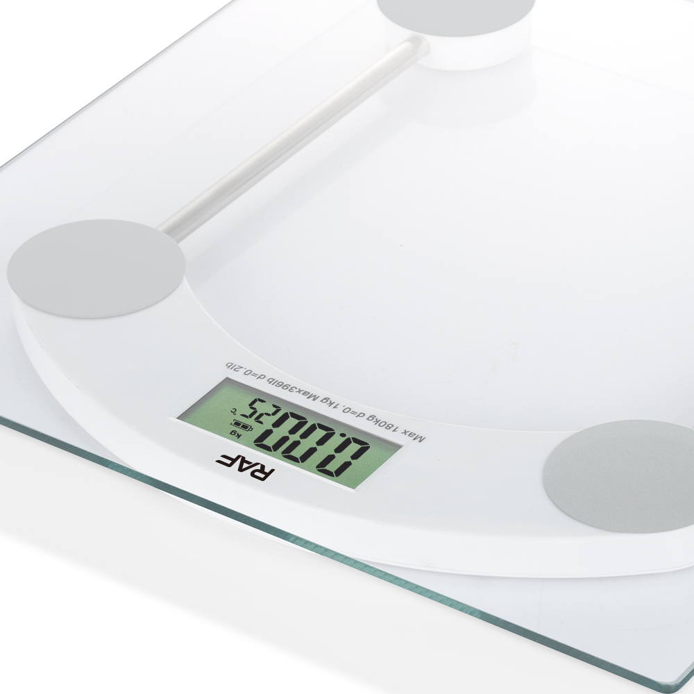 RAF Cross-border weighing scale, electronic scale, glass panel weighing scale, household precision, high-precision, durable weighing scale, battery model pic 11