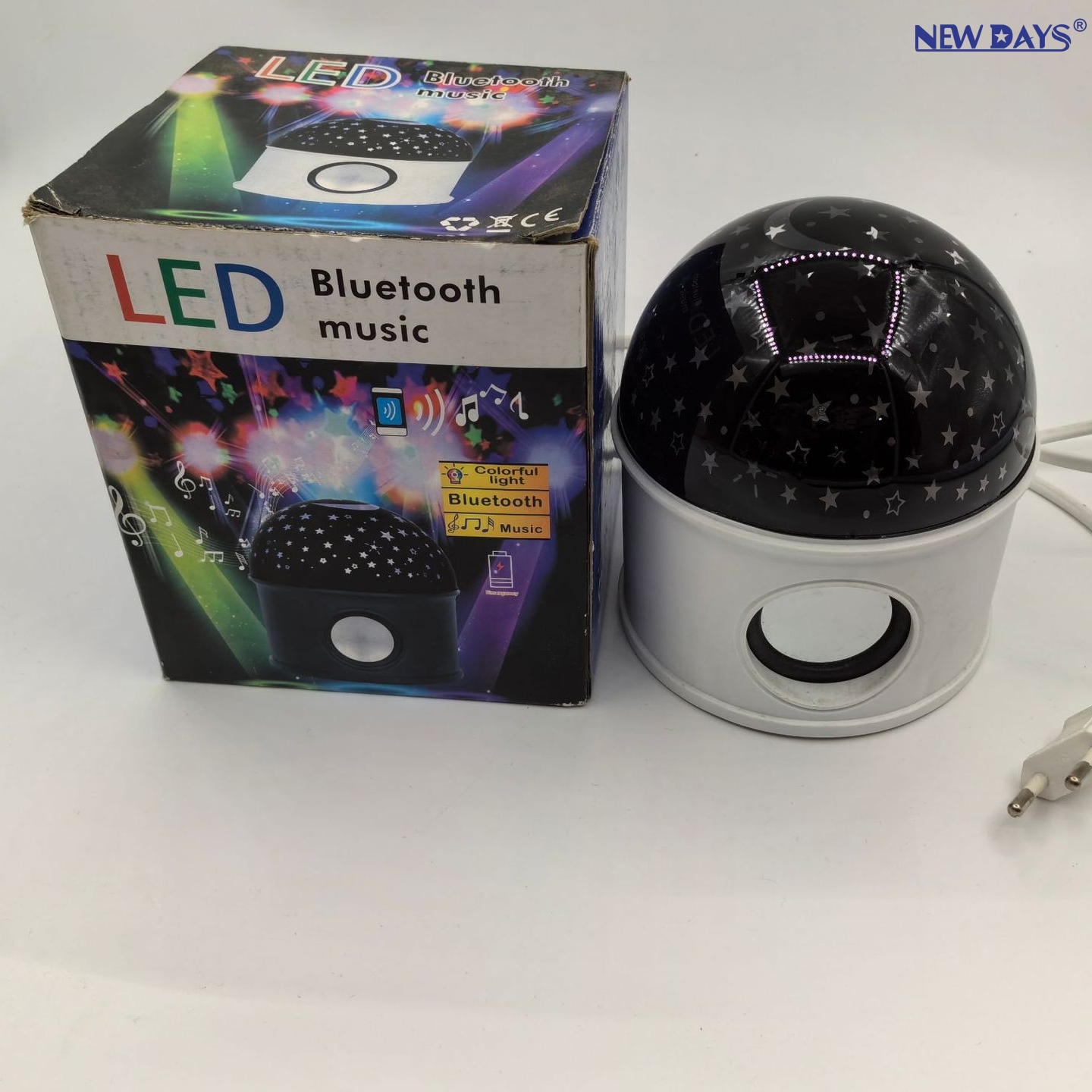 NEWDAYS brand cross border new LED little mushroom star light home flash light atmosphere light cambio de color stage light party laser crystal magic ball light star light Application Scenario