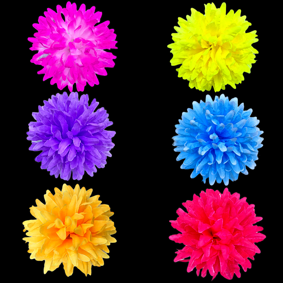 Colored flower slices, simulated blue cosmos, 12cm flower filaments and petals, assembled flower finished products, weighing, semi-finished flower slices Item Picture
