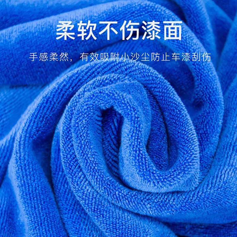 Wholesale car wash towels, ultra-fine fiber thickened car cleaning towels, square towels, absorbent cleaning cloths, multi-functional enlarged car cleaning cloths Application Scenario