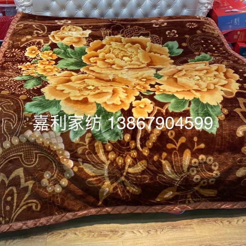 花卉图案加厚