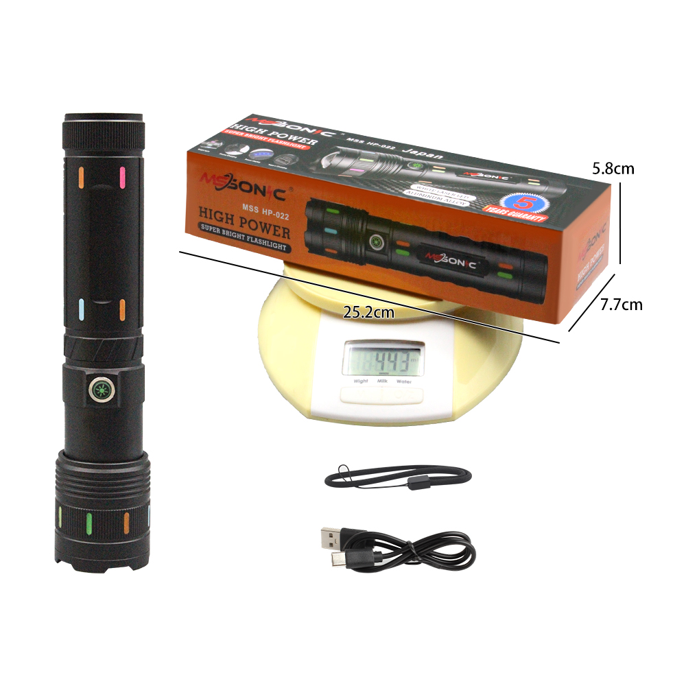 KINSACH brand high-intensity flashlight multi-functional flashlight lighting details Picture