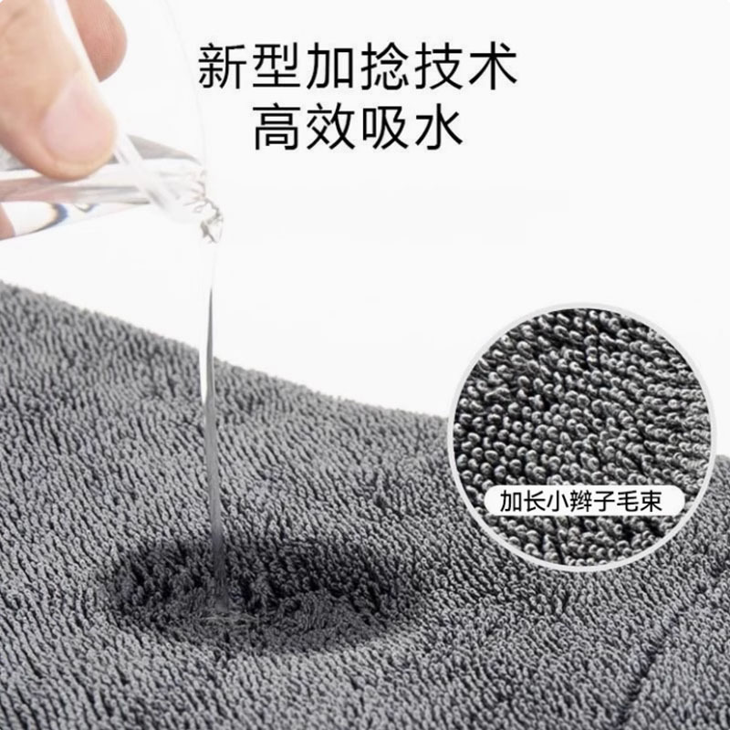 Cross-border double-sided twisted cloth car wash towel, 1200g, car wash towel, absorbent edge wrap, small braid, traceless water collection towel Application Scenario