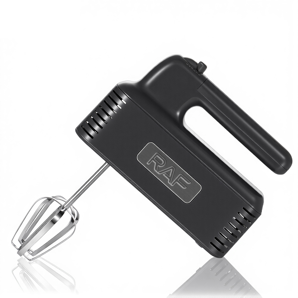 RAF European standard cross-border multi-speed electric egg beater, household handheld multi-functional egg beater and dough baking mixer pic 9